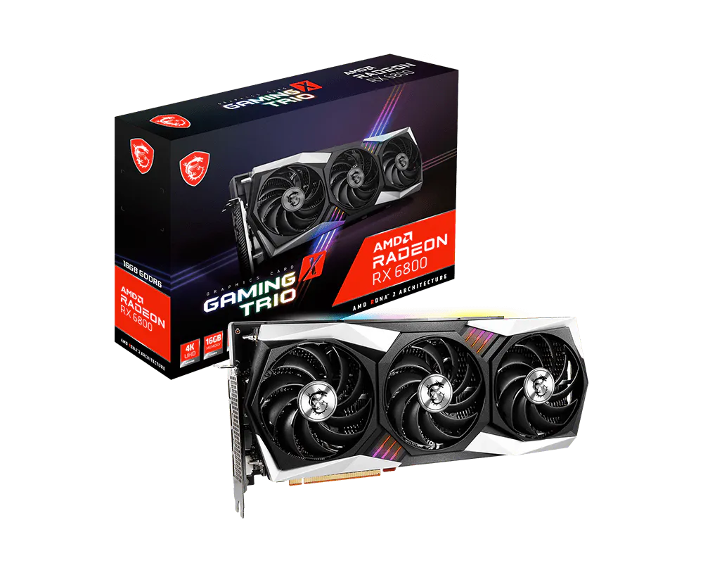 MSI Radeon RX 6800 GAMING X TRIO 16G
